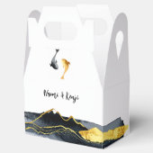 水彩コイ結婚魚 フェイバーボックス (オープン)