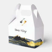 水彩コイ結婚魚 フェイバーボックス (正面サイド)