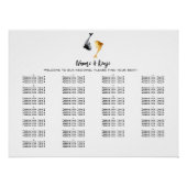 水彩コイ結婚魚 ポスター (正面)