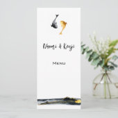 水彩コイ結婚魚 メニュー (スタンド正面)