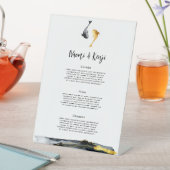 水彩コイ結婚魚 台座サイン (インサイチュ)