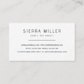 水彩コイ魚の名刺 名刺 (裏面)