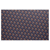 水彩コイ魚イラストレーション ファブリック (ヤード)