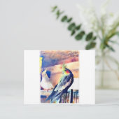 水彩コックティエル ポストカード (スタンド正面)