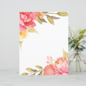 水彩コテージガーデンバラスクラップブック紙 (スタンド正面)