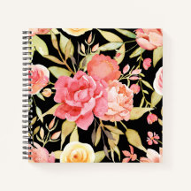 水彩コテージガーデンバラ