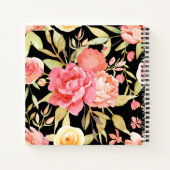 水彩コテージガーデンバラ ノートブック (裏面)