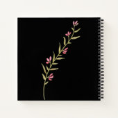 水彩コテージガーデンバラ ノートブック (裏面)