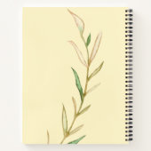 水彩コテージガーデンバラ ノートブック (裏面)