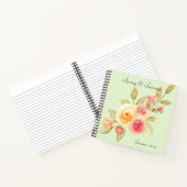 水彩コテージガーデンバラ ノートブック (内部)