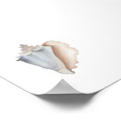 水彩コンチプリント ポスター (角)