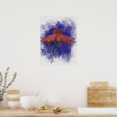 水彩コンフロアー ポスター (キッチン)