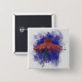 水彩コンフロアー 缶バッジ (正面&裏面)