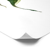 水彩コーオーガニックン ポスター (角)