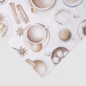 水彩コーヒー、ケーキ、ココアデコパージュ 薄葉紙 (詳細)