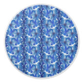 水彩コーンフラワーズグラス セラミックノブ (正面)