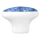 水彩コーンフラワーズグラス セラミックノブ (側面)