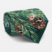 水彩コーン付きクリスマストウヒ ネクタイ (ロール)
