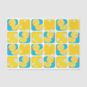 水彩ゴムダッキー（アヒルちゃん） 薄葉紙 (正面)