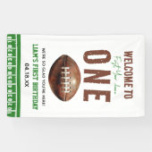 水彩サッカー初年ダウン | 1歳 横断幕 (横)