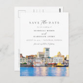 水彩サバンナジョージアのスカイラインの目的地 ポストカード (正面/裏面)