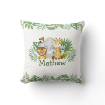 水彩サファリ野生動物