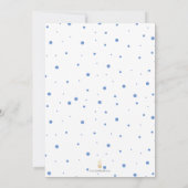 水彩サボテンのバプテスアンドファースト誕生日 ノートカード (裏面)