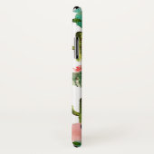 水彩サボテンのパターパーソナライズされたン Case-Mate iPhoneケース (裏面/右)