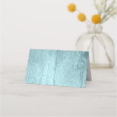 水彩サボテンオレンジ開花結婚ズ プレイスカード (裏面)