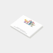 水彩サボテンカスタム付箋 ポストイット (アングル)