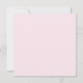 水彩サボテンピンク&グレースウィート16誕生日 招待状 (裏面)