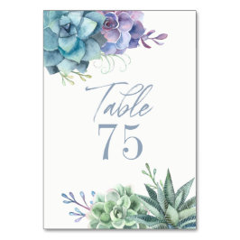 水彩サボテン吸汁表番号 テーブルナンバー