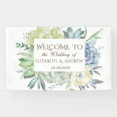 水彩サボテン結婚ズ 横断幕 (横)