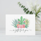 水彩サボテン (スタンド正面)