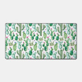 水彩サボテン デスクマット (正面)