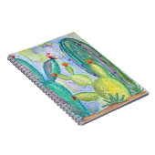 水彩サボテン ノートブック (右側)