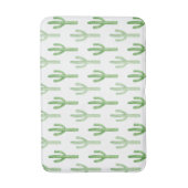 水彩サボテン バスマット (正面縦)