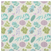 水彩サボテン ファブリック (見本)