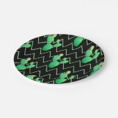 水彩サボテン ペーパープレート (アングル)