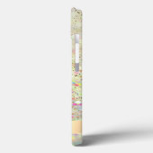 水彩サボテン 多肉植物 グリッター ボケ光彩 Case-Mate iPhoneケース (裏面 / 左)