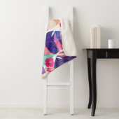 水彩サマーフラワー2 シェルパブランケット (インサイチュ)