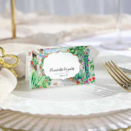 水彩サユリタメキシコ | 結婚s プレイスカード