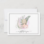 水彩サロン毛 |商品券 (正面)