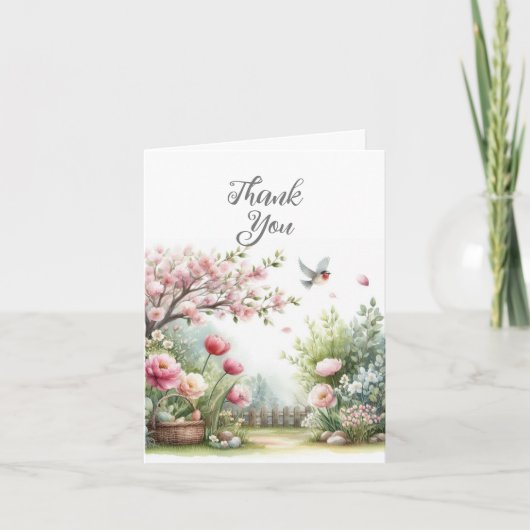 水彩サンキューカード サンキューカード (正面)