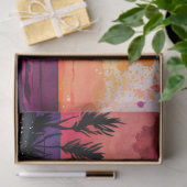 水彩サンセットシリーズデザイン10 薄葉紙 (ギフト)