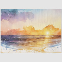 水彩サンセットシリーズデザイン2 薄葉紙