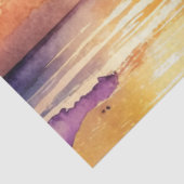 水彩サンセットシリーズデザイン8 薄葉紙 (詳細)