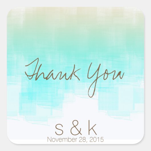 水彩サンライズWSRC スクエアシール (正面)