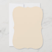 水彩サーカス動物の誕生日感謝カード (裏面)