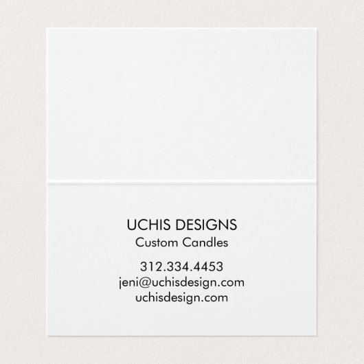 水彩サークル抽象芸術ミニマリストありがとう 名刺 (内部フラット)